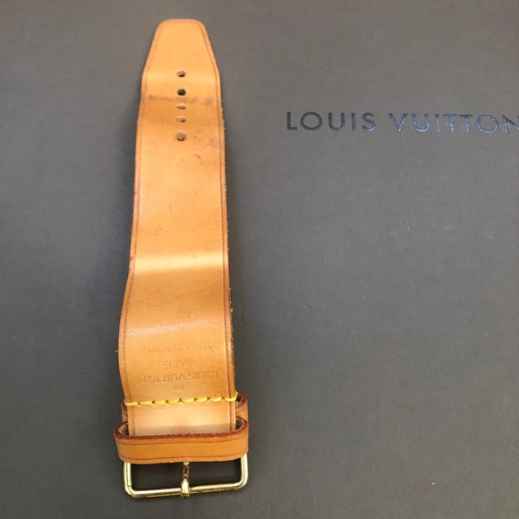 Louis Vuitton luggage name tag and handle strap - Picture 9 of 9